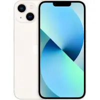 Apple iPhone 13 (512 Go, Lumière stellaire, 6.10", SIM + eSIM, 5G), Téléphone portable, Blanc