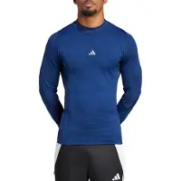 Adidas Techfit Cold.rdy Long Sleeve T-shirt Bleu 2XL / Regular Homme