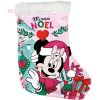 Disney Minnie Mouse Chaussette de Noël Chaussette cadeau Chaussette de Saint-Nicolas