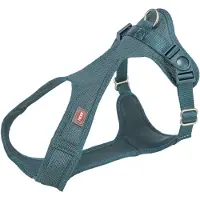 Trixie Comfort Soft harnais de randonnée, pétrole taille : S-M:35-60cm/20mm pour chiens