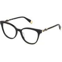 Furla Lunettes de Vue - - VFU832 - Acétate - Noir (Nero lucido) - Femme