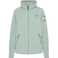 SOCCX Veste en polaire 'Rock The Boat' bleu clair / vert foncé
