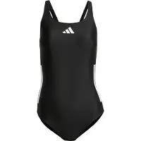 Adidas Maillot de bain sport noir / blanc