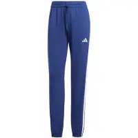 Adidas Essentials 3 Stripes French Terry Cuffed Joggers Bleu S Femme