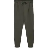 Vero Moda Pantalon à pince 'Eva' vert foncé
