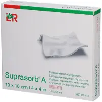 Lohmann & Rauscher Suprasorb A Compresse d'Alginate de Calcium 10 x 10 cm 20441 10 pc(s) Compresses