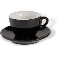ClubHouse Tasse et soucoupe Rosa , 160 ml, noir