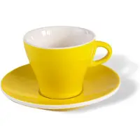 ClubHouse Tasse et soucoupe Gardenia, 65 ml, jaune