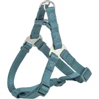 Trixie harnais Premium One Touch, pétrole taille S : 40-50cm/15mm pour les chiens