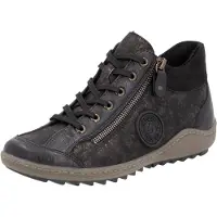 Remonte bottine femme semelle flexible et amortissante avec fermeture éclair R1477, Taille:38 EU, Couleur:Multicolore