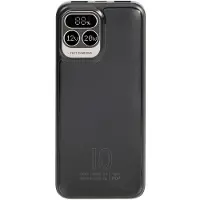 Rivacase Powerbank 10000mAh 1 port USB C 20W PD/QC Affichage digital Noir