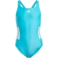 Adidas 3 Stripes C Back Swimsuit Bleu 14-15 Years Fille