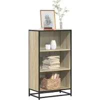 vidaXL Bibliothèque chêne sonoma 60x35x107,5 cm bois d'ingénierie