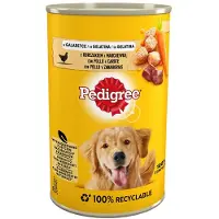 Pedigree avec du poulet et des carottes en gelée 400g