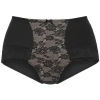 Nuance Culotte beige / noir