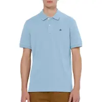 Scotch & Soda Seasonal Core Logo Short Sleeve Polo Bleu L Homme
