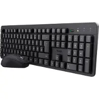 Trust TKM-360 clavier Souris incluse Bureau RF Sans fil QWERTZ Allemand Noir