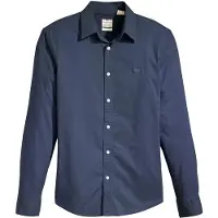 Levi's Battery Slim Long Sleeve Shirt Bleu S Homme