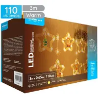 Modee Lighting Lighting Décoration LED 110 LED 3m étoiles blanc chaud