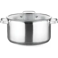 Maestro MR-3514-24 Casserole avec couvercle 24 cm, 6,0 l