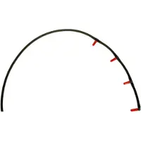 Gates Tuyau, carburant de fuite GATMFL1244