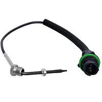 Hella Capteur de température des gaz d'échappement vissé 2 pôles 300 mm câble pour e.a. MB ACTROS