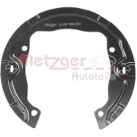 METZGER AUTOTEILE Plaque de support de frein 6117095 Arrière gauche Arrière droit pour BMW 7 (F01, F02, F03, F04)