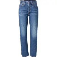 Levi's Jeans boyfriend 501 CROP LIGHTWEIGHT femmes - Bleu - US 25 / 28