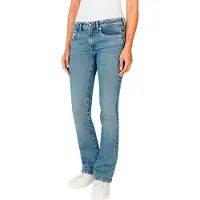 Pepe Jeans pour femme. PL204732IA3 Jean bootcut bleu Piccadilly (26/30), Casuel, Coton, Denim, Durable