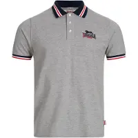Lonsdale Occumster Short Sleeve Polo Gris L Homme