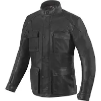 Bogotto Blouson en cuir de moto Bristol NG, noir, L