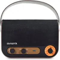 Aiwa RBTU-600 Enceinte portable ou de party Enceinte portable monophonique Beige, Noir 5 W