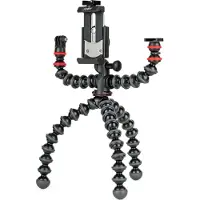 Joby GorillaPod Mobile Rig Vlogging Tripod (Matières plastiques, Métal), Trépied, Noir, Rouge
