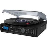 Sencor Gramophone STT 212U Tuner FM,USB/SD, MP3, B, Platine, Noir