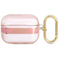 GUESS Guaphhtsp Airpods Pro Coverróżowy/Pink Strap Collection