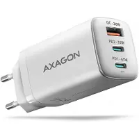 Axagon ACU-DPQ65W Chargeur pour appareils mobiles Téléphone portable, Netbook, Ordinateur portable, Smartphone, Smartwatch, Tablette, Universal White AC Fast charging Indoor