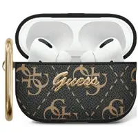 GUESS Gua2Pg4Gpk Airpods 1/2 Cover Czarny/Black 4G Hook