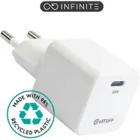 ESTUFF chargeur INFINITE USB-C EU PD (ES637027-BULK)