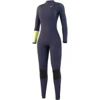 Mystic Dazzled 5/3 Mm Woman Long Sleeve Chest Zip Neoprene Suit Gris M Femme