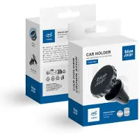 Blue Star Crown Magnetic Support pour voiture, Support pour smartphone, Noir