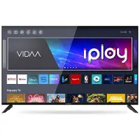 Allview Téléviseur intelligent QLED Ultra-HD 43 pouces QL43iPlay6200-U - Design borderless, HDR10, HDMI & USB, WLAN & Bluetooth, VIDAA OS, montage mural (VESA 200×200)