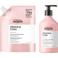 L'Oréal L’Oréal Professionnel Vitamino Color Shampoo 500ml and Refill Pack 500ml for coloured hair