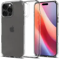 Spigen Ultra Hybrid iPhone 16 Pro frost clear ACS08122 (Apple iPhone 16 Pro), Coque pour téléphone portable, Transparent
