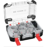 Bosch 2608594430 PRO Multi Material Jeu De Scies Cloches 11 Pièces Avec Power Change Plus