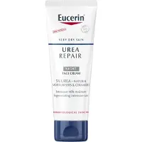 Eucerin Dry Skin Replenishing crème de nuit visage 5% urée avec lactate (50ml)