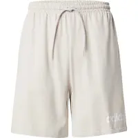 Adidas Pantalon de sport gris clair / blanc