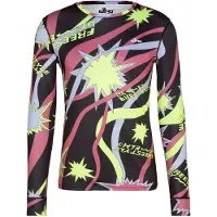 Elho T-Shirt fonctionnel gris / citron vert / rose / noir
