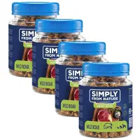 Simply From Nature Smart Bites - Friandises de viande de sanglier pour chiens - 4x130 g