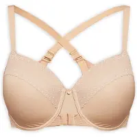 Gisela Back-reducing Cups C&d Bra Beige 100 / D Femme