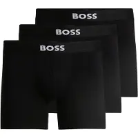 BOSS pour homme. 50544272 Pack 3 Boxers One noir (3XL), Homewear, Coton